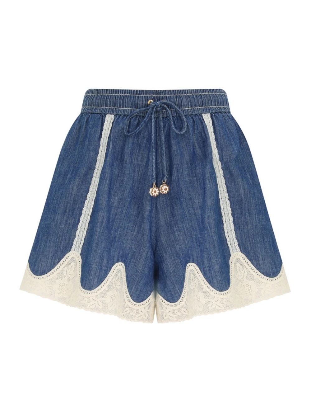 Zimmermann Awaken Denim short set - Picture 7 of 9
